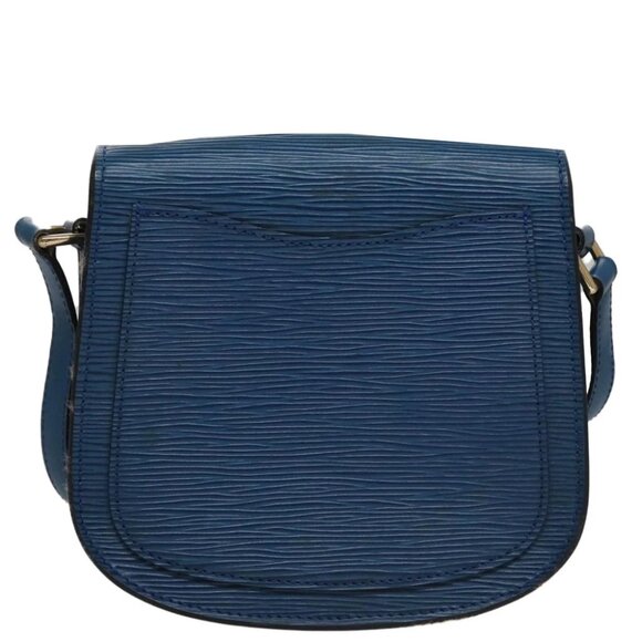 LOUIS VUITTON Epi Saint Cloud PM Shoulder Bag Blue - Picture 2 of 15